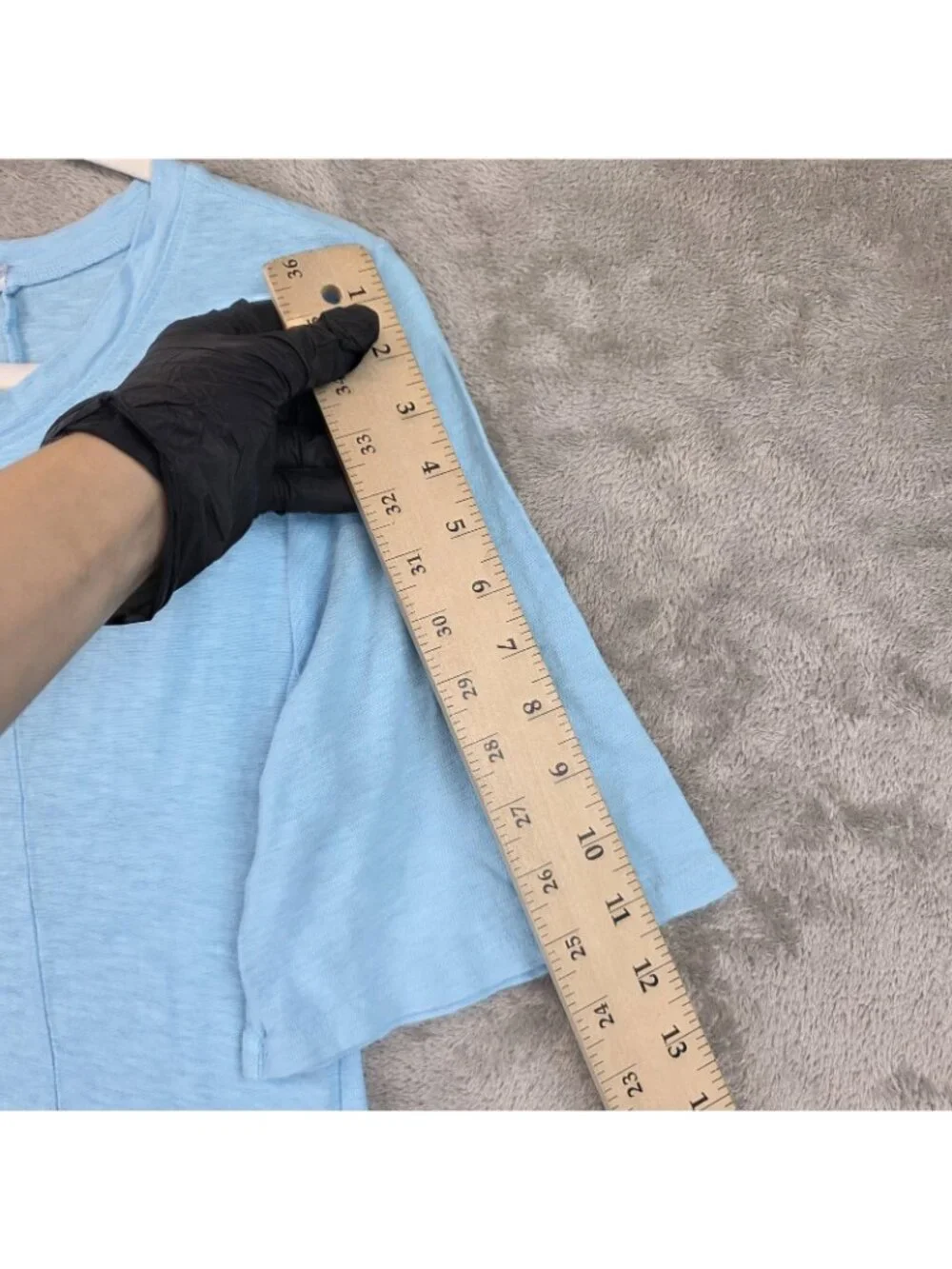 Cut Loose Dress Womens M Blue T-Shirt Seamed Midi Short Sleeve Pockets Casual